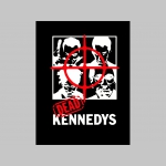 Dead Kennedys čierna mikina s kapucou stiahnutelnou šnúrkami a klokankovým vreckom vpredu 